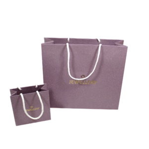 5301 purple natural paper bag