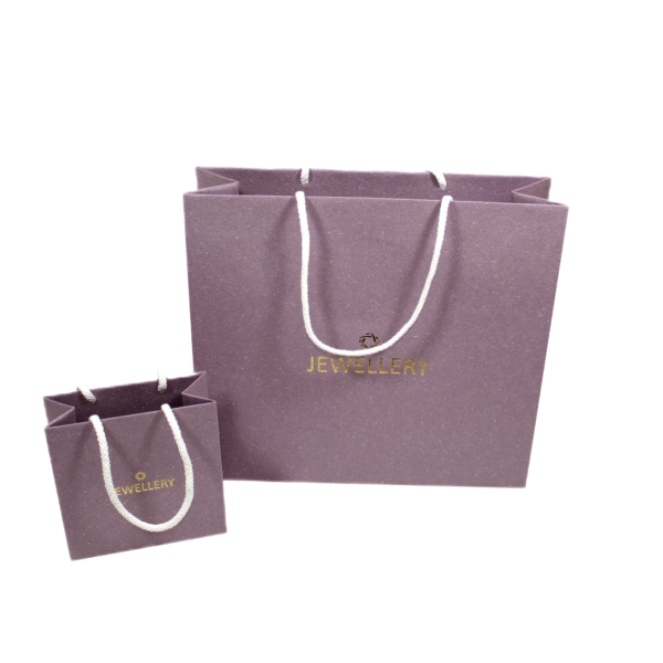 5301 purple natural paper bag