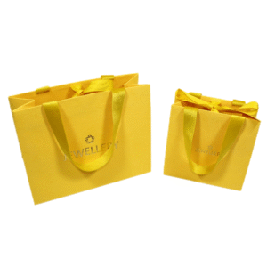 5321 super-fiber yellow luxury paper bag