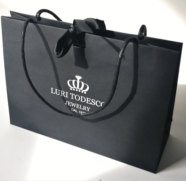 YS-19015 elegant black bag PU handle