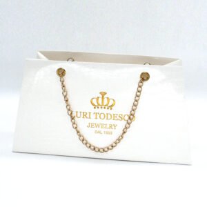 YS-2314 T-shape fashion glossy bag chain handle