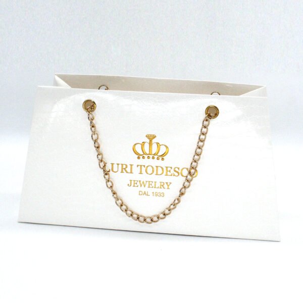 YS-2314 T-shape fashion glossy bag chain handle