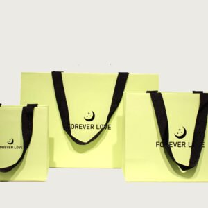 YS-23906 Apple green jewlery paper bag