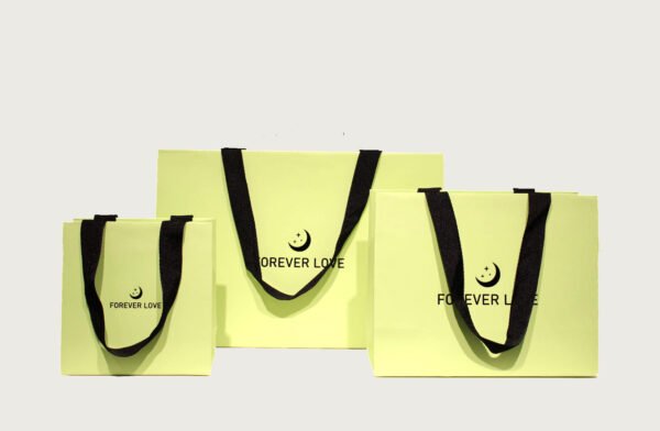 YS-23906 Apple green jewlery paper bag