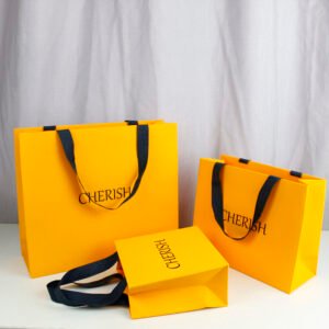 YS-24203 yellow jewelry bag