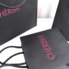 YS-24204 black cloth paper bag+ pink logo