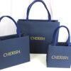 PF-24206 deep blue exquisite bag