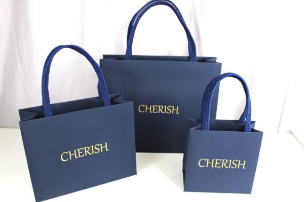 PF-24206 deep blue exquisite bag