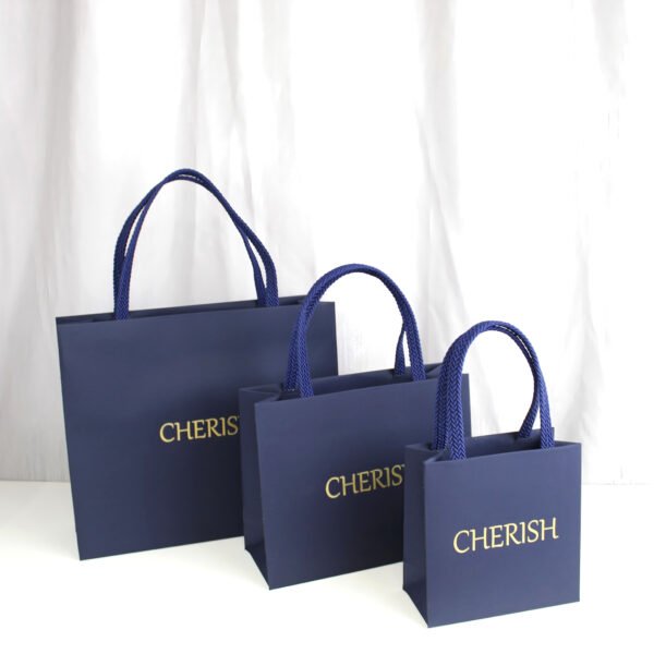 PF-24206 deep blue exquisite bag