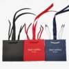YS-YZ2302RD RED matte gift bag, shiny stars surface